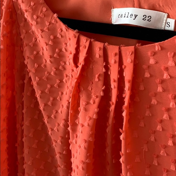 Flowy Red Blouse - Picture 2 of 2